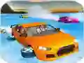 Crazy Water Surfing Car Race – kostenloses Online-Spiel