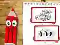 Back To School Cars Coloring Book – kostenloses Online-Spiel