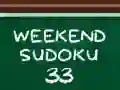 Weekend Sudoku 33 – kostenloses Online-Spiel
