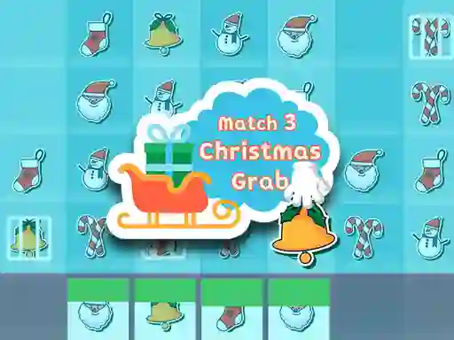 Christmas Grab Match 3 – kostenloses Online-Spiel