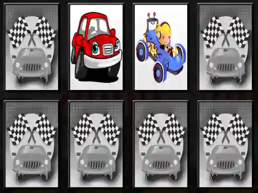 Racing Cars Memory – kostenloses Online-Spiel