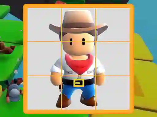 Stumble Boys Sliding Puzzle – kostenloses Online-Spiel