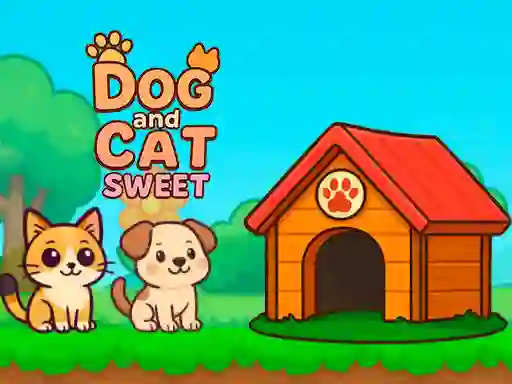Dog and Cat Sweet – kostenloses Online-Spiel