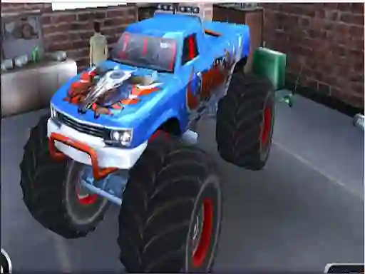 Monster Truck Stunt Adventure – kostenloses Online-Spiel