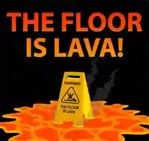 The Floor is Lava – kostenloses Online-Spiel