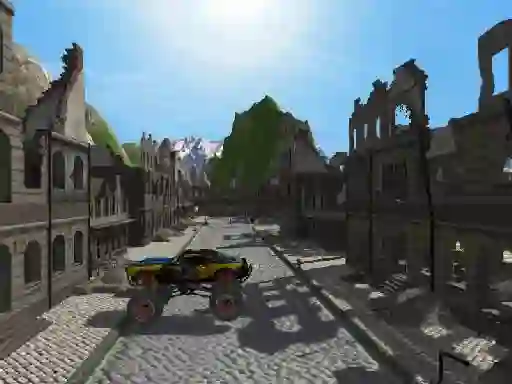 Destroyed City Drive – kostenloses Online-Spiel