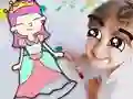 Coloring Book: Prince And Princess – kostenloses Online-Spiel
