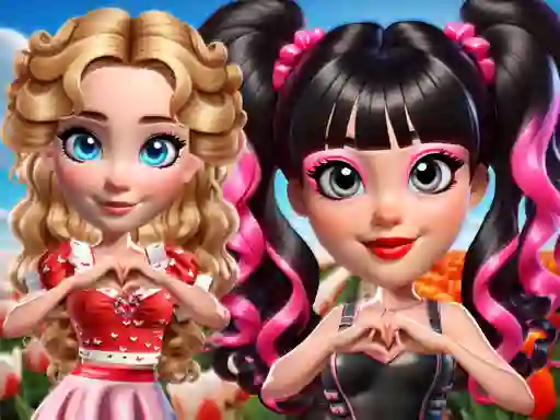 Vibrant Hearts Glamour vs Punk – kostenloses Online-Spiel
