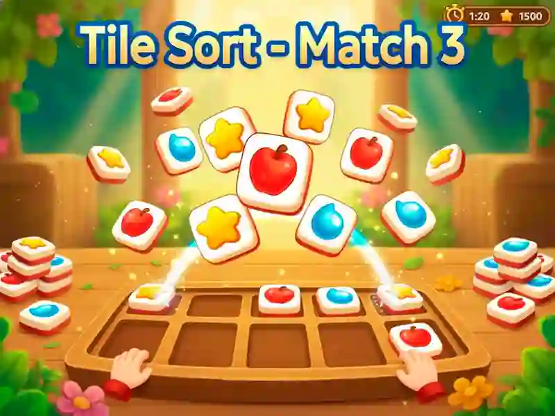 Tile Sort - Match 3 – kostenloses Online-Spiel