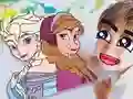 Coloring Book: Frozen – kostenloses Online-Spiel
