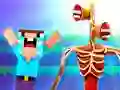 Monster School vs Siren Head – kostenloses Online-Spiel