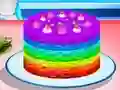 Cooking Rainbow Cake – kostenloses Online-Spiel