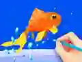 Coloring Book: Fish – kostenloses Online-Spiel