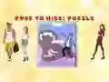 Pose To Hide Puzzle – kostenloses Online-Spiel