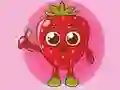 Coloring Book: Delicious Strawberries – kostenloses Online-Spiel