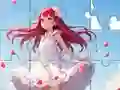 Jigsaw Puzzle: White Dress Girl – kostenloses Online-Spiel