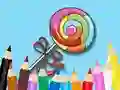 Coloring Book: Lollipop – kostenloses Online-Spiel