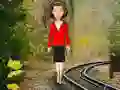 Girl Escape From Railway Track – kostenloses Online-Spiel