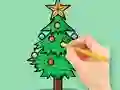 Coloring Book: Christmas Tree – kostenloses Online-Spiel