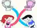 Toilet Rush Race: Pee Master – kostenloses Online-Spiel