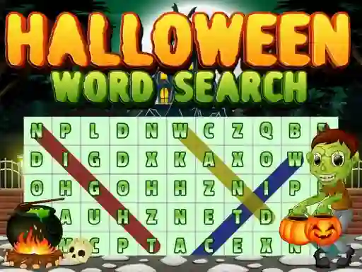 Halloween Words Search – kostenloses Online-Spiel