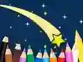 Coloring Book: Shooting Star – kostenloses Online-Spiel
