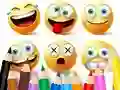 Coloring Book: Funny Emoji – kostenloses Online-Spiel