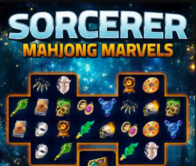 Sorcerer Mahjong Marvels – kostenloses Online-Spiel