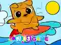 Jigsaw Puzzle: Surfing In The Sea – kostenloses Online-Spiel