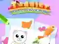 Toddler Drawing: Cute Dog – kostenloses Online-Spiel
