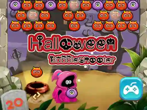 Halloween Bubble Shooter – kostenloses Online-Spiel