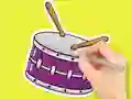 Coloring Book: Star Drum – kostenloses Online-Spiel