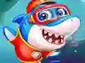 Little Panda Shark Family – kostenloses Online-Spiel
