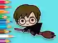 Coloring Book: Flying Potter – kostenloses Online-Spiel