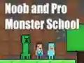 Noob and Pro Monster School – kostenloses Online-Spiel