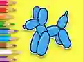 Coloring Book: Balloon Puppy – kostenloses Online-Spiel