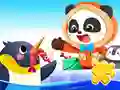 Jigsaw Puzzle: Baby Panda Antarctic Tour – kostenloses Online-Spiel