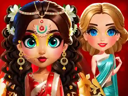Asoka Makeup Indian Bride – kostenloses Online-Spiel