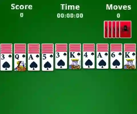 Spider Solitaire – kostenloses Online-Spiel