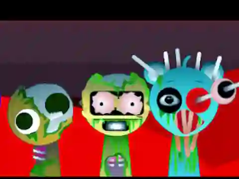 Sprunki Music Scary Beat Box – kostenloses Online-Spiel