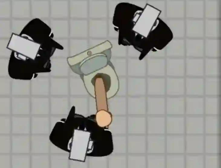 100 Cameramans vs 100 Toilets – kostenloses Online-Spiel