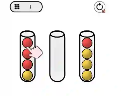 Balls Sorter – kostenloses Online-Spiel