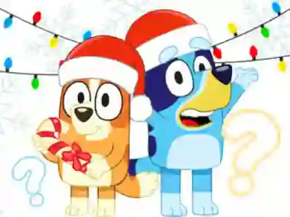 Kids Quiz: Bluey Christmas Quiz – kostenloses Online-Spiel