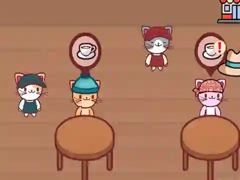 Cat Coffee Shop – kostenloses Online-Spiel