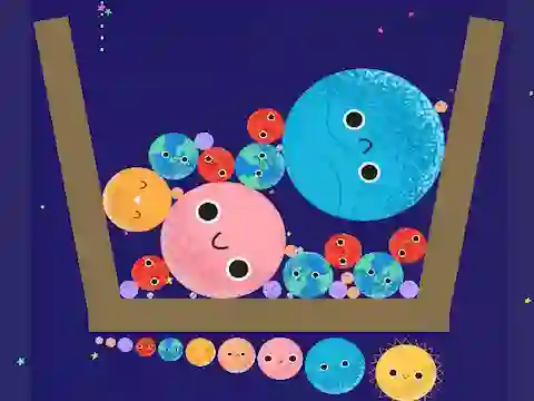 Merge Planets – kostenloses Online-Spiel