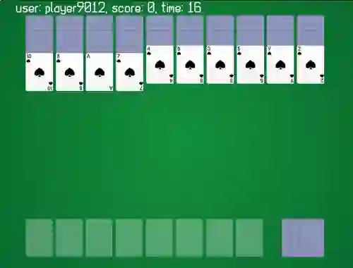Spider Solitaire Classic Ver – kostenloses Online-Spiel