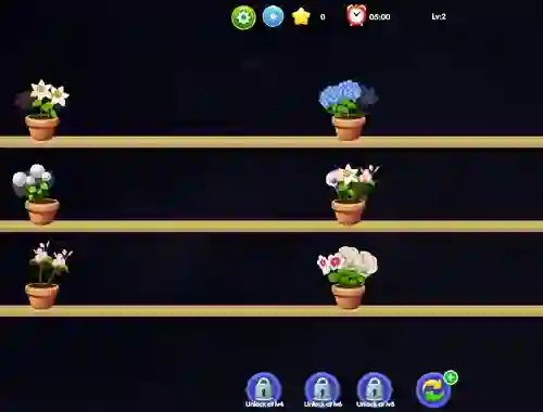 Flower Matching – kostenloses Online-Spiel