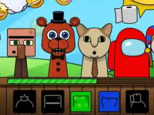 Sprunki: Monsters – kostenloses Online-Spiel