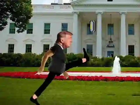 Trump Wobble Walk Challenge – kostenloses Online-Spiel