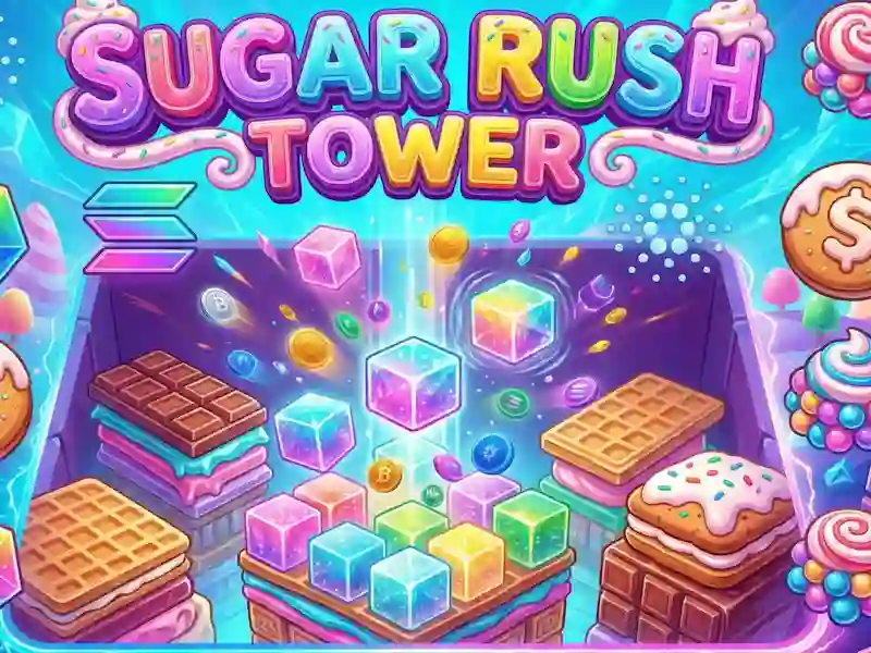 Sugar Rush Tower – kostenloses Online-Spiel
